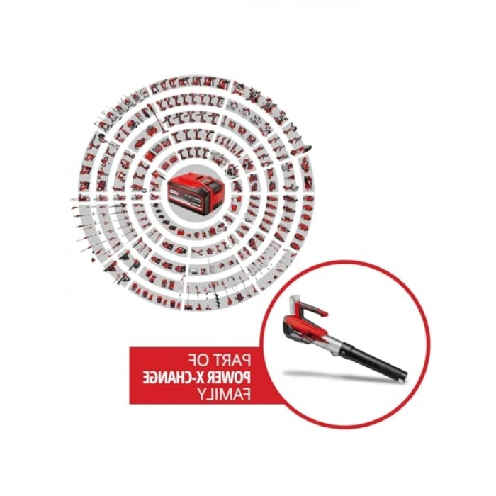 Akülü Yaprak Üfleme Makinesi - 18V, Turbo Anahtar Özelliği
