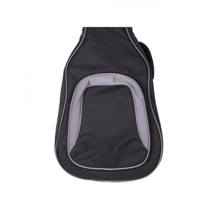 Akustik Gitar için Siyah-Gri Gigbag