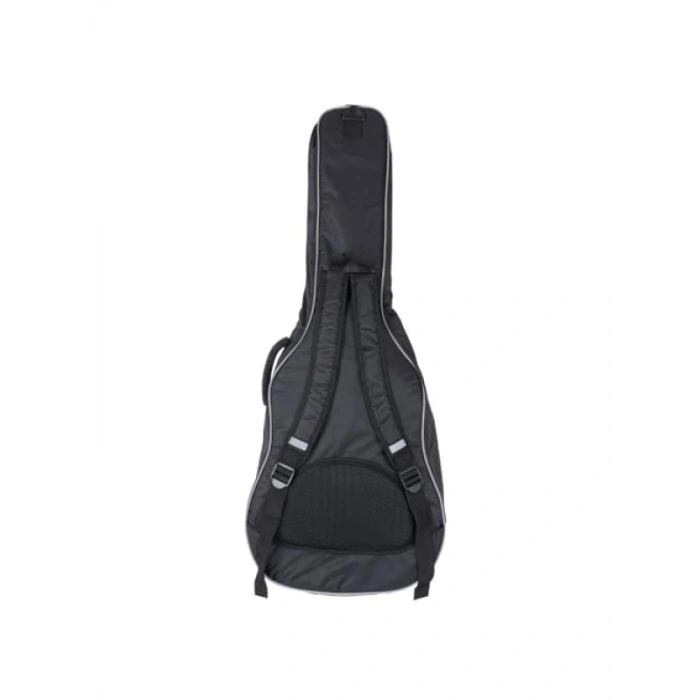 Akustik Gitar için Siyah-Gri Gigbag