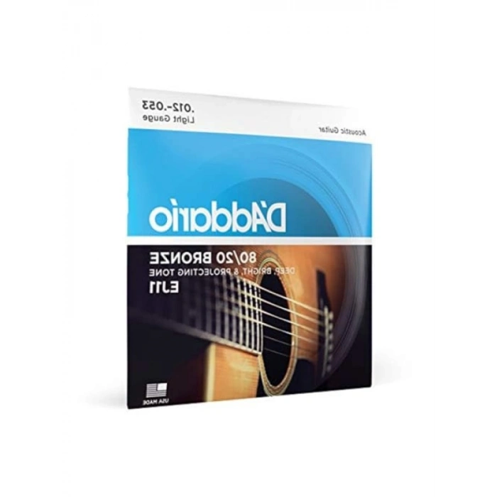 Akustik Gitar Tel Seti - 80/20 Bronze, Light Gauge