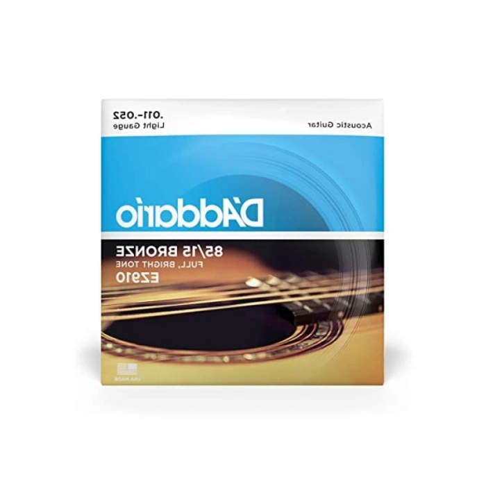 Akustik Gitar Tel Seti - 85/15 Bronze, Hafif Ölçü