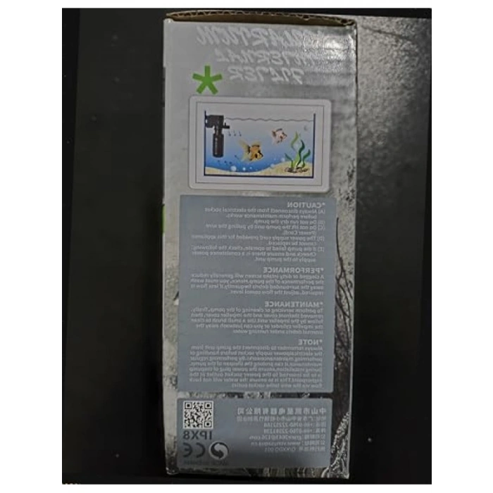 Akvaryum İç Filtresi, 400 Lt/h 4W Verimli Çalışma