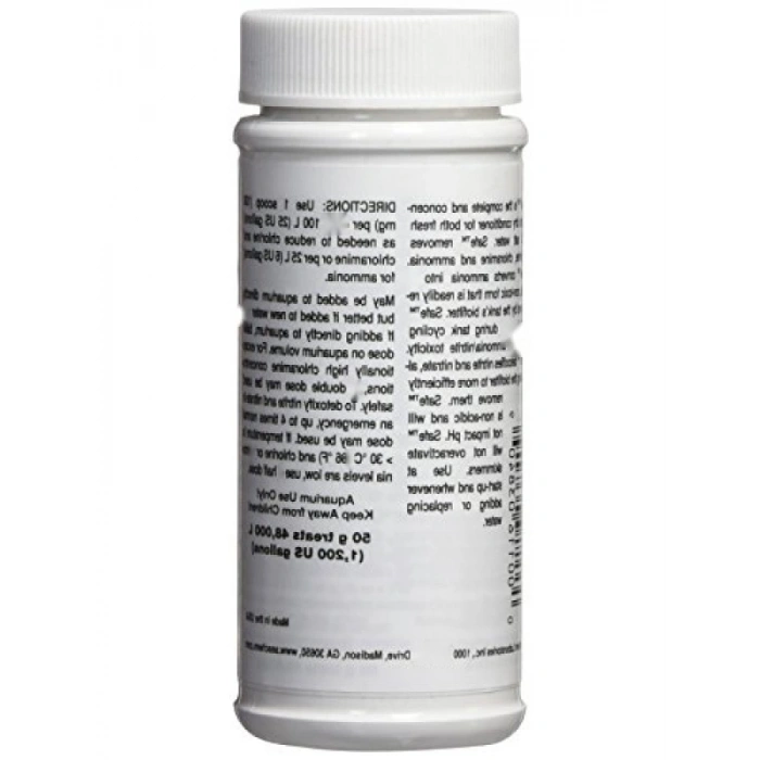 Akvaryum için Klor Giderici 50 Gr, Özel Formül