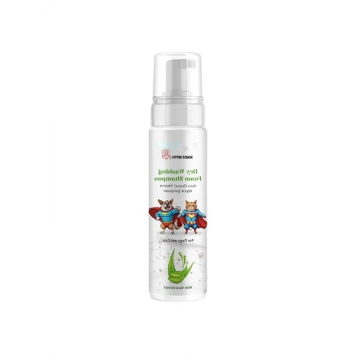 Aloe Vera İçerikli Kedi ve Köpek Bakım Şampuanı - 200 Ml