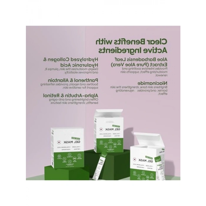 Aloe Vera Jel Maske 20li Paket
