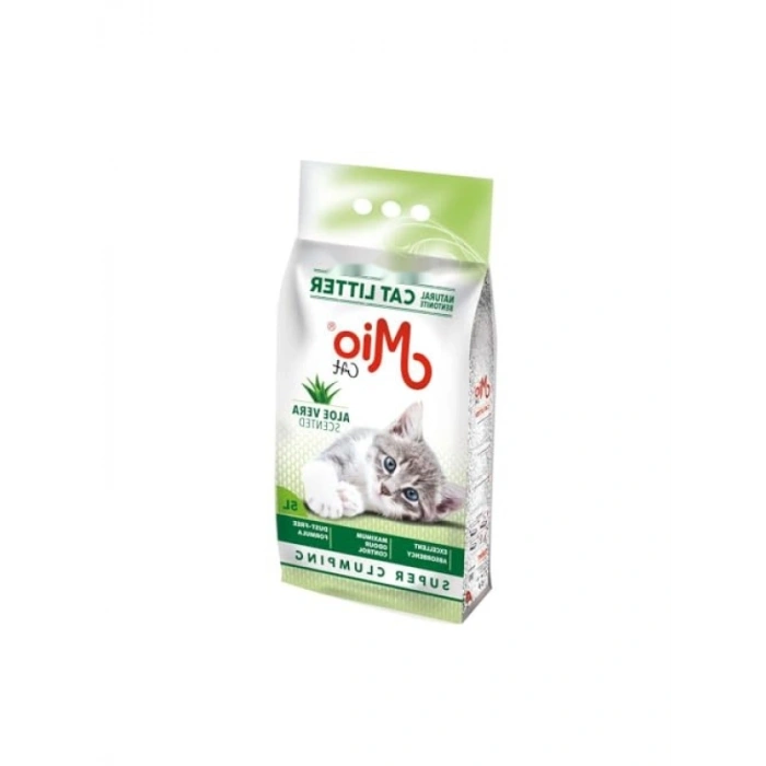 Aloe Vera Kokulu Bentonit Kedi Kumu, 5 lt
