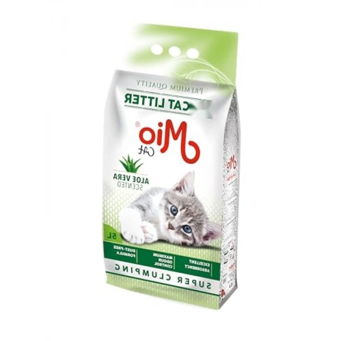 Aloe Vera Kokulu Bentonit Kedi Kumu - 5 lt