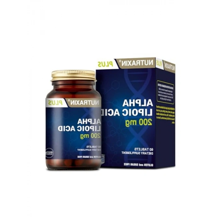 Alpha Lipoik Asit Takviye Edici Gıda 200 mg, 60 Kapsül