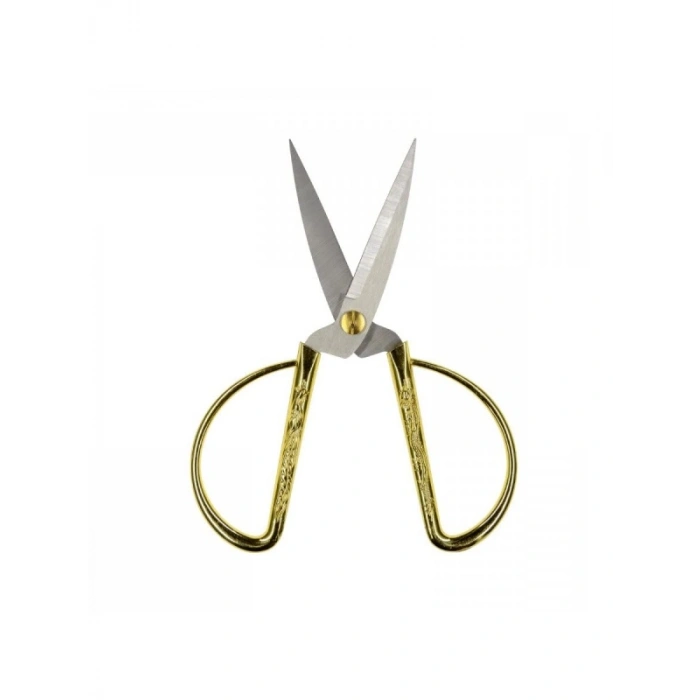 Altın Renkli Dayanıklı Nişan Makası - 15 cm
