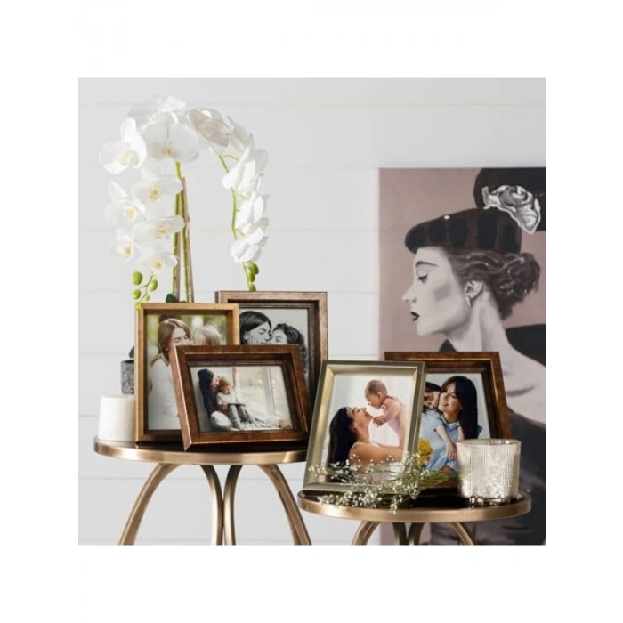 Altın Renkli Fotoğraf Çerçevesi - 13x18 cm