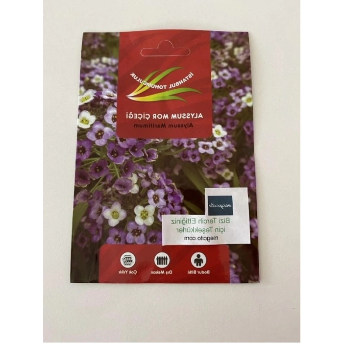 Alyssum Çiçeği - 250 Tohum (Mor Renk)