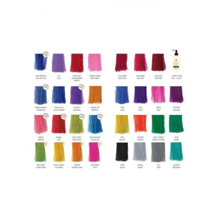 Amonyaksız Su Bazlı Saç Boyası 250 ML Mor