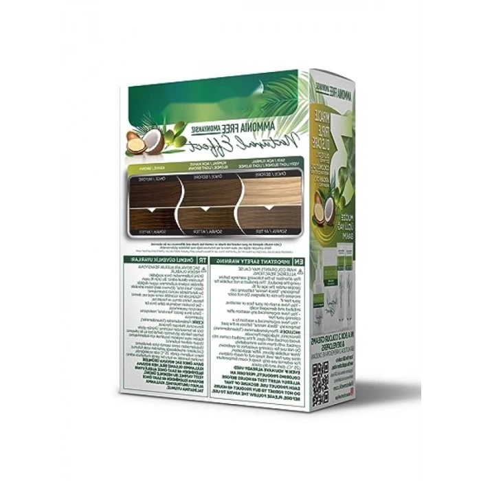 Amonyaksız Vegan Saç Boyası - %100 Beyaz Kapama (Kumral 7.0)