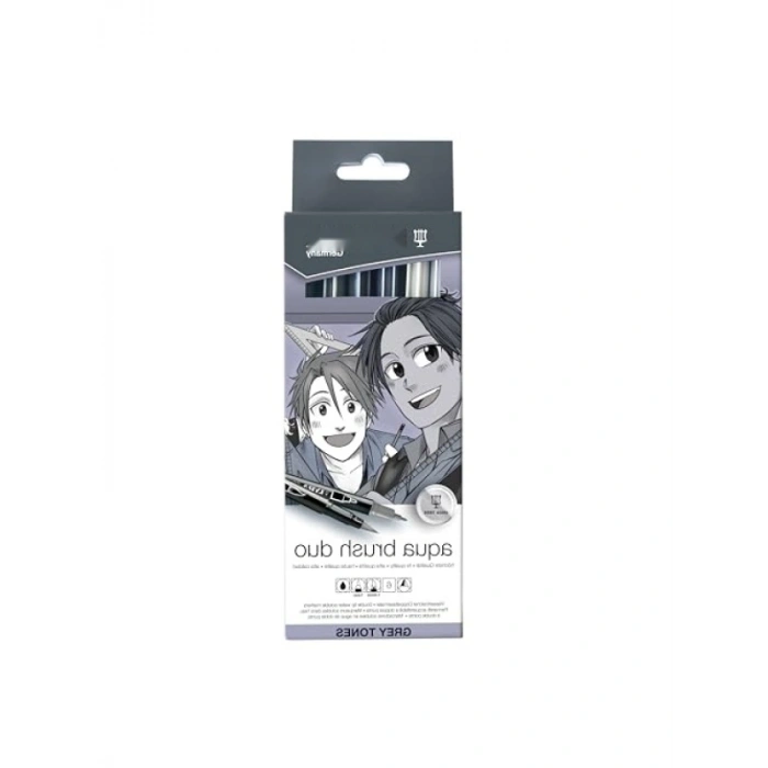 Aqua Brush Duo, 6 Renkli Set