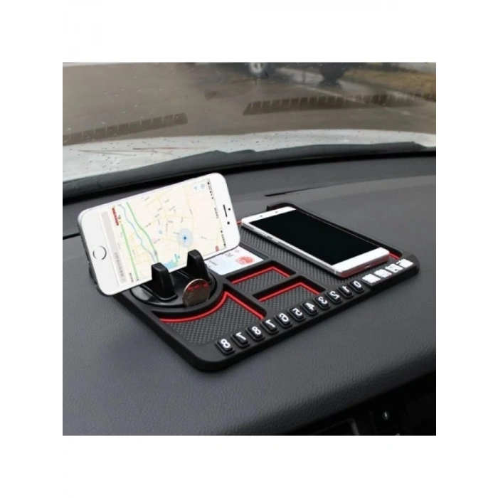 Araç İçi Torpido Düzenleyici | Telefon Tutucu ve Numara Göstergesi