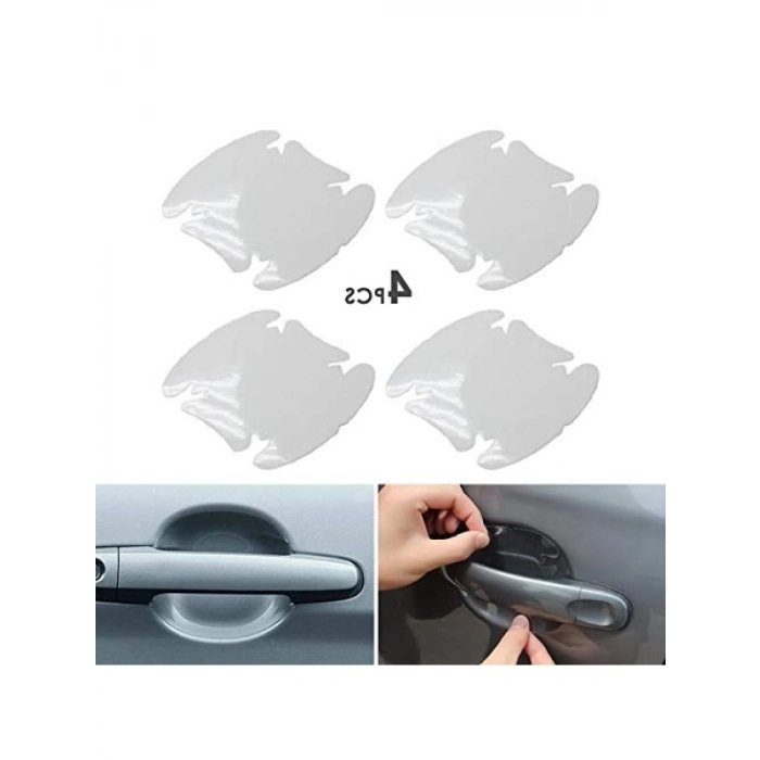 Araç Kapı Kolu Koruyucu Film - 4lü Set