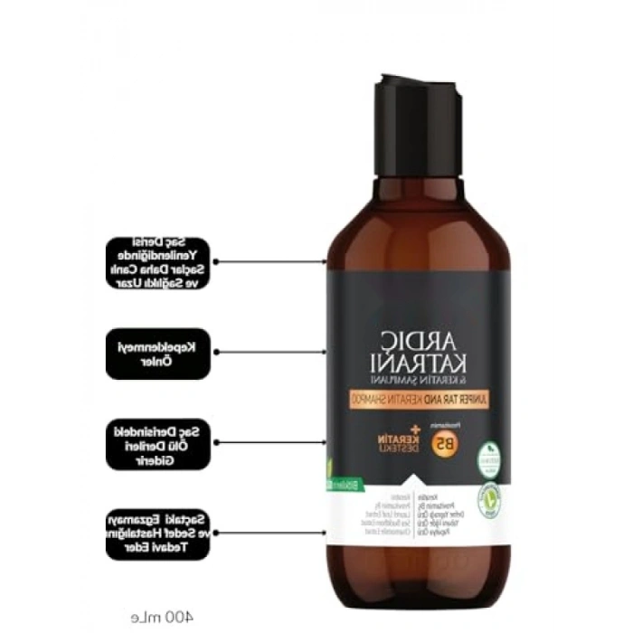 Ardıç Katranı ve Keratin İçeren Şampuan 400 Ml