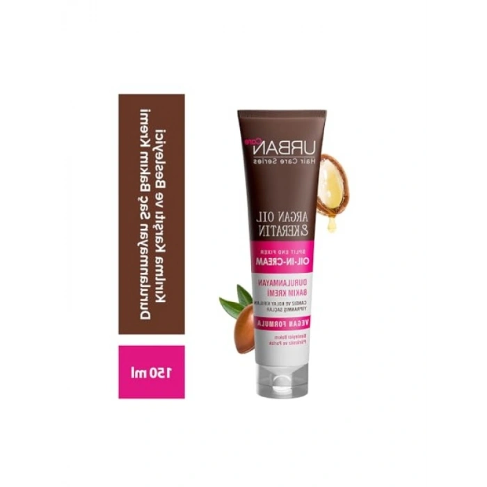 Argan Yağı & Keratin Bakım Kremi - 150 ml, Durulanmayan