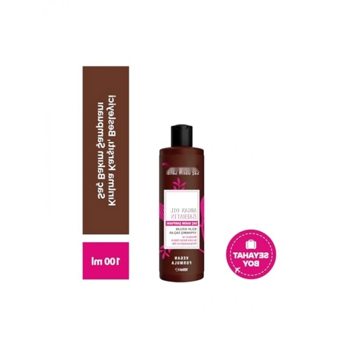 Argan Yağı ve Keratin İçeren Besleyici Saç Şampuanı, 100ml
