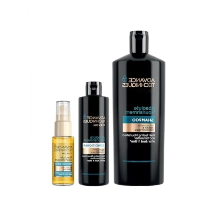 Argan Yağlı Saç Bakım Seti - Şampuan, Saç Kremi ve Serum