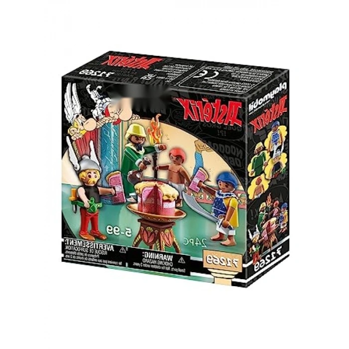 Asterix Temalı Figür ve Pasta Seti