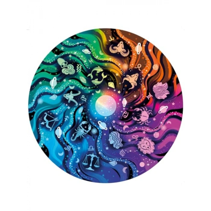 Astroloji Temalı 500 Parça Yapboz - Renk Çemberi