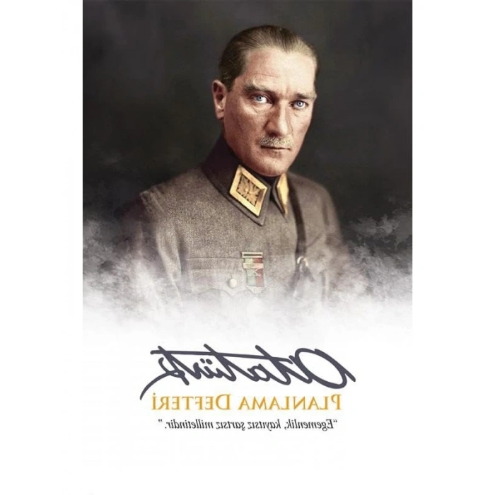 Atatürk Temalı Planlama Defteri (128 Sayfa)