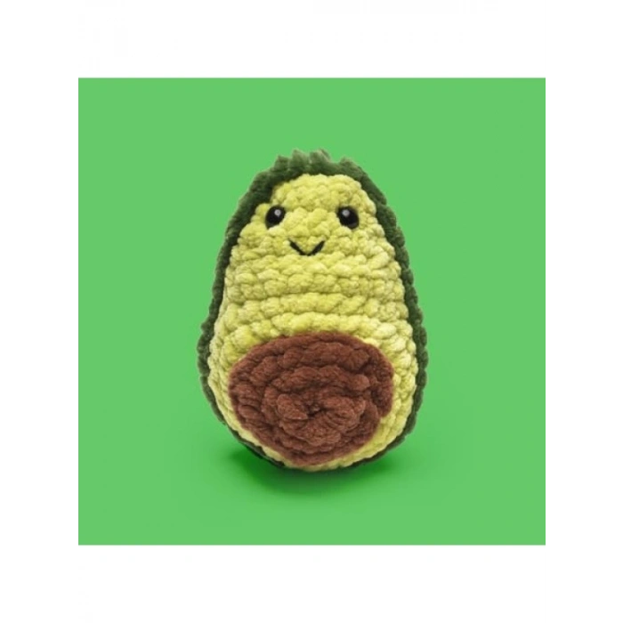 Avokado Amigurumi Tığ Kiti - Örgü Seti