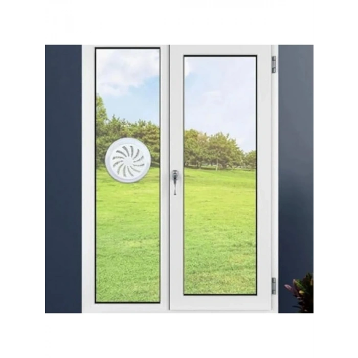 Ayarlanabilir Cam Menfezi, Beyaz, Soğuk Hava Engelleyici