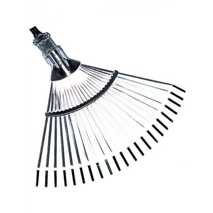 Ayarlanabilir Çim Tırmığı, Kelepçeli, 22 Parmaklı, 30-44 cm Genişlik