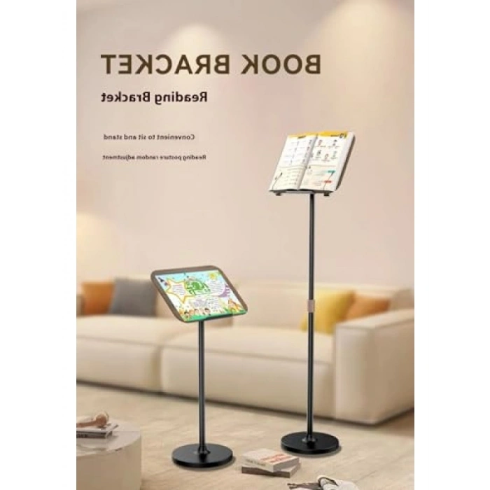 Ayarlanabilir Çok Amaçlı Kitap Okuma Standı - 55 cm Yükseklik