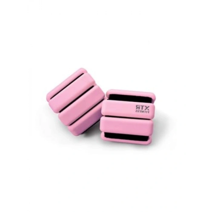 Ayarlanabilir El ve Ayak Bilek Ağırlığı - 500 gr x 2 Adet Pembe