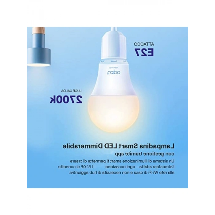 Ayarlanabilir Işık Seviyeli Akıllı Wi-Fi LED Ampul