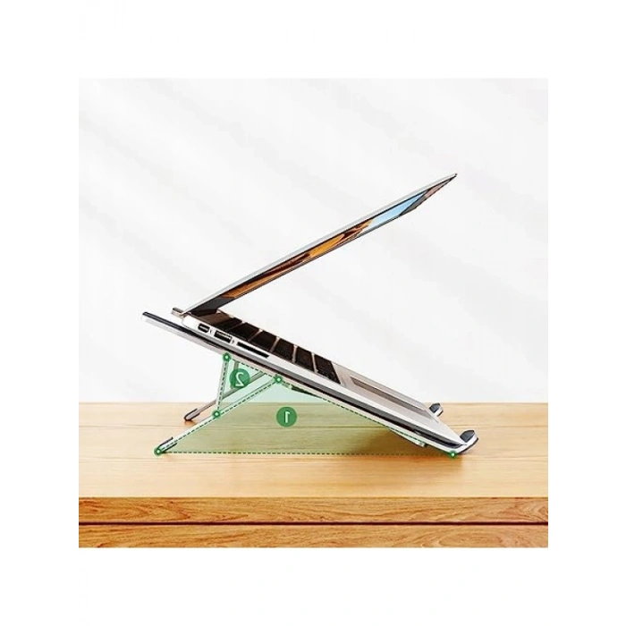 Ayarlanabilir Katlanabilir Dizüstü Bilgisayar Standı - Ergonomik Tasarım