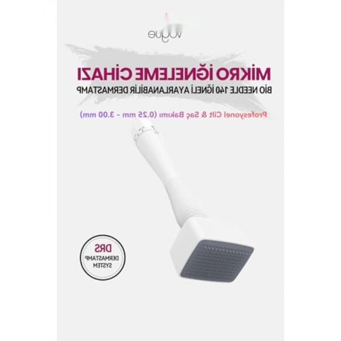 Ayarlanabilir Mikro İğneleme Cihazı (140 İğneli, Dermastamp)