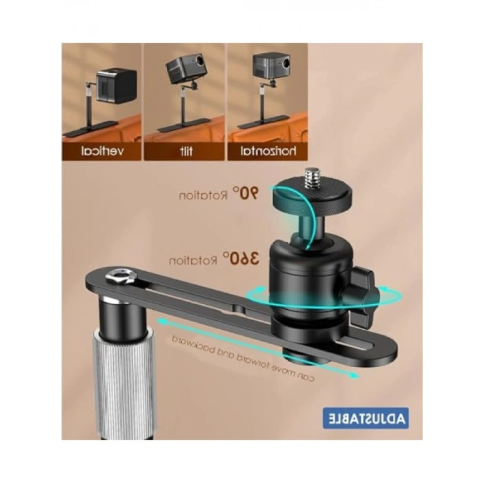Ayarlanabilir Projeksiyon Standı, 24 cm - 40 cm Yükseklik Uzatma