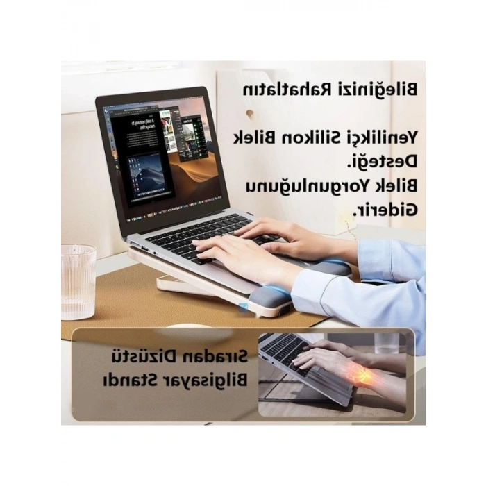 Ayarlanabilir Yükseklikte Dizüstü Bilgisayar Standı