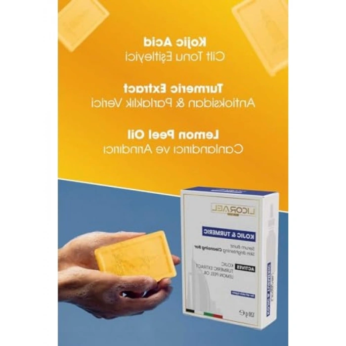 Aydınlatıcı Etkili Kojik & Zerdeçal Sabunu, 120 g