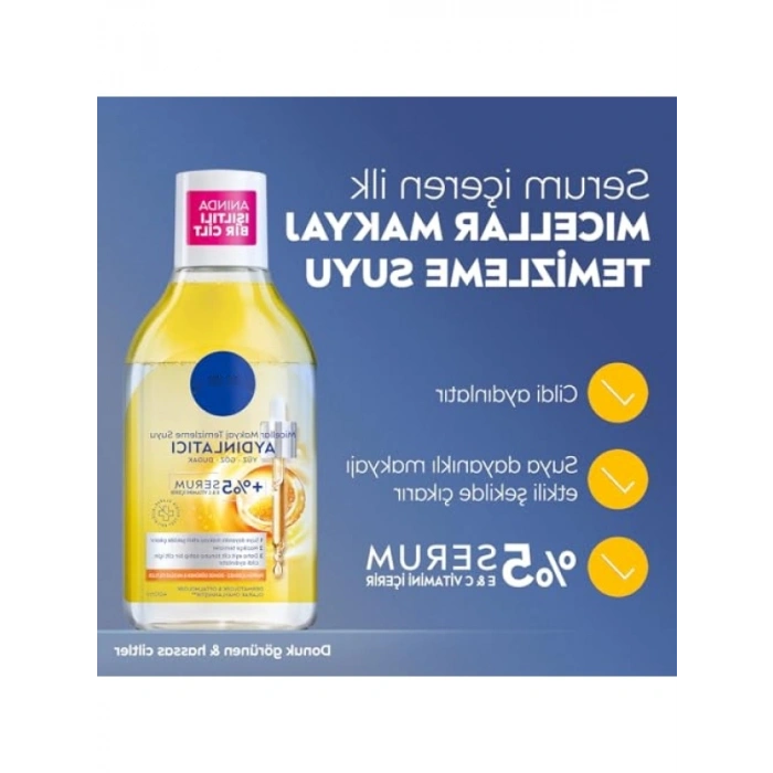 Aydınlatıcı Makyaj Temizleme Suyu 400 ml – Ovalama Gerektirmeyen