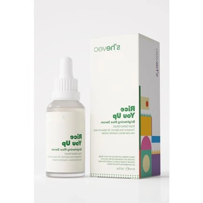 Aydınlatıcı Pirinç Serum, %100 Vegan