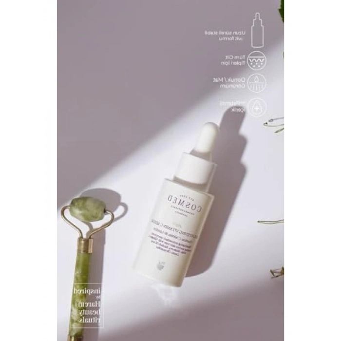 Aydınlatıcı ve Leke Karşıtı C Vitamini Serum - Cilt Tonu Eşitleyici