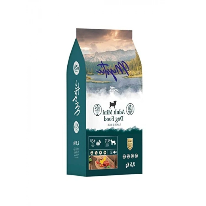 Az Tahıllı Kuzulu Yetişkin Köpek Maması 2,5 Kg