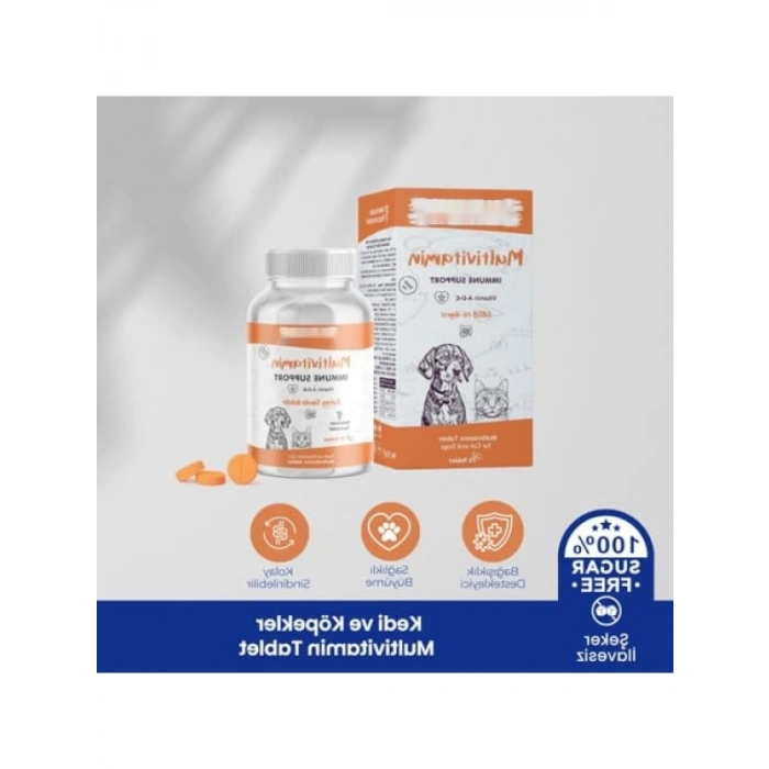 Bağışıklık Destekleyici Multivitamin Tabletler 75 Adet