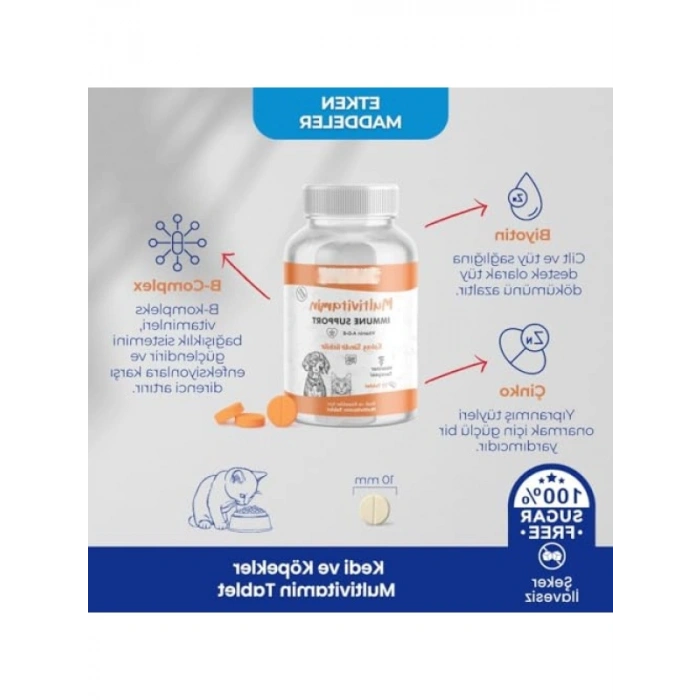 Bağışıklık Destekleyici Multivitamin Tabletler 75 Adet