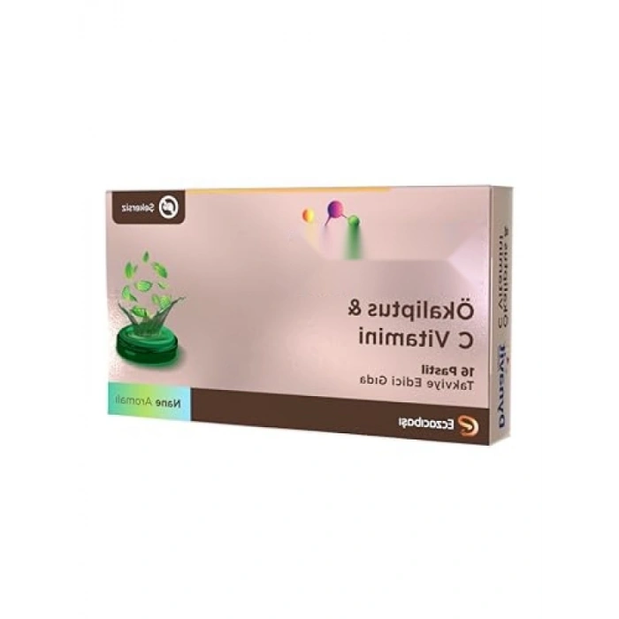 Bağışıklık Destekleyici Ökaliptus ve C Vitamini Pastil - 16 Adet