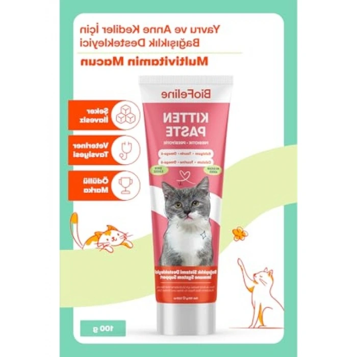 Bağışıklık Destekleyici Yavru Kedi Macunu 100g