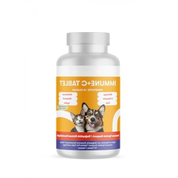 Bağışıklık Sistemi Desteği İçin C Vitamini Tabletleri, 75 Tablet