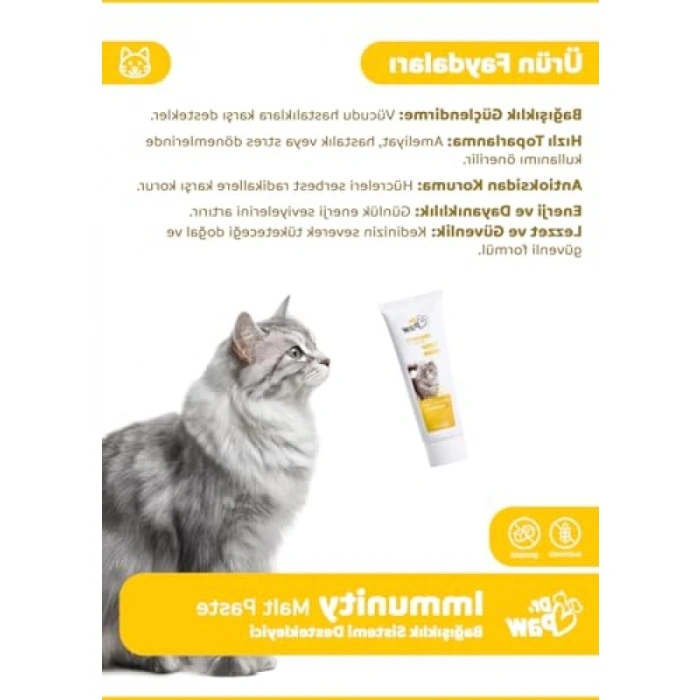 Bağışıklık Sistemi Güçlendirici Premium Kedi Maltı 75ml/100gr