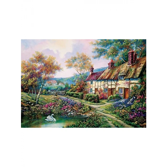 Bahar Bahçe Temalı 1500 Parça Puzzle