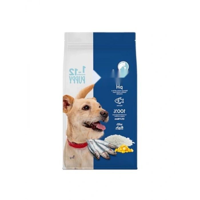 Balık Etli Yavru Köpek Kuru Maması - 1 Kg